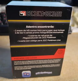 MEGA EVOLUTION EMPTY TCG DISPLAY DECK + BOOSTER PACKS POKEMON BOX SPANISH - Image 2
