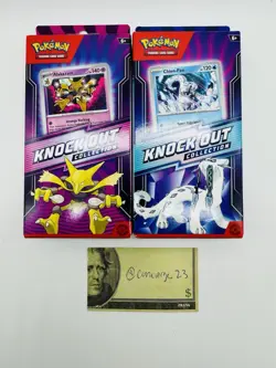 New Pokemon TCG Knockout Collection ALAKAZAM & CHIEN-PAO Foil Booster Packs - Image 1