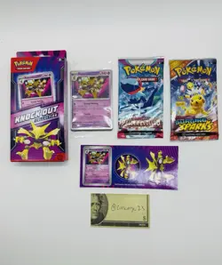 New Pokemon TCG Knockout Collection ALAKAZAM & CHIEN-PAO Foil Booster Packs - Image 3
