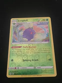 Jumpluff 004/203 Pokemon Evolving Skies Rev Reverse Holo NM FAST SHIPPING - Image 1