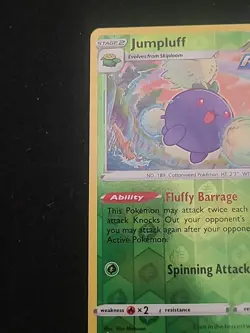 Jumpluff 004/203 Pokemon Evolving Skies Rev Reverse Holo NM FAST SHIPPING - Image 3