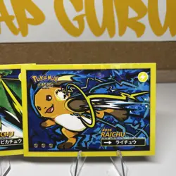 Pikachu raichu - Cracked Ice Holo - Flash Edition Safari 2025 - Pokemon Card - Image 3