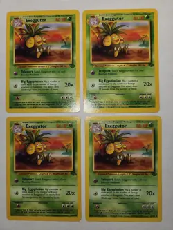 Exeggutor 35/64 Jungle Regular Pokemon NM (4) - Image 2