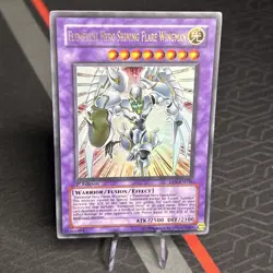 Yugioh - Elemental Hero Shining Flare Wingman EEN-EN036 Ultra Rare 1st Edition - Image 1