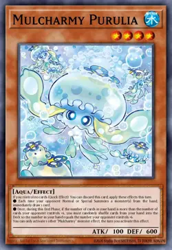 Yugioh! Mulcharmy Purulia 2025 tin MP25-EN085 Prismatic Secret Rare ships 9/5 - Image 1