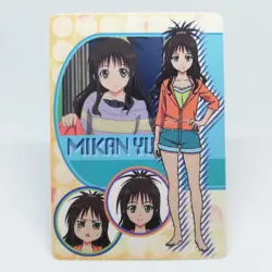 058 MIKAN Yuuki To LOVE Ru Anime Card Kentaro Yabuki JUMP MAGAZINE MOVIC - Image 1