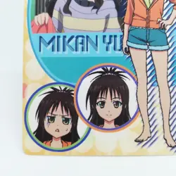 058 MIKAN Yuuki To LOVE Ru Anime Card Kentaro Yabuki JUMP MAGAZINE MOVIC - Image 4
