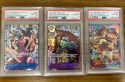 One Piece Card Game PSA10 Comic Para Hancock Kid Whitebeard - Image 1