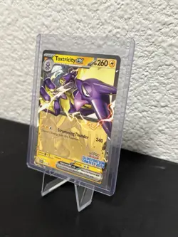 2024 Illustration Contest Toxtricity 215 Pokemon Card SV Promo NM - Image 2