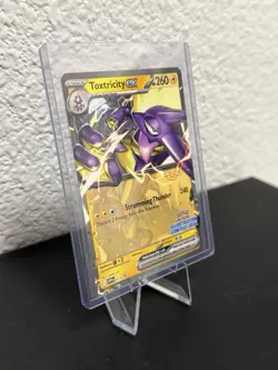 2024 Illustration Contest Toxtricity 215 Pokemon Card SV Promo NM - Image 3