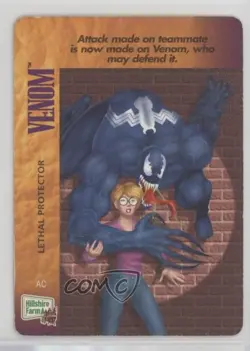 1995-1999 Marvel Overpower Collectible Card Game - Hillshire Farm Promos Venom - Image 1