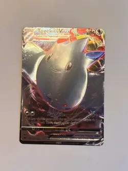 Holo Foil Togekiss VMAX 3D Fan Art Display Vmax Card NM - Image 1