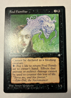 MTG Foul familiar Ice Age NM common - Image 1