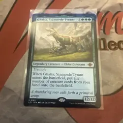 MTG Ghalta, Stampede Tyrant The Lost Caverns of Ixalan Regular #0185 - Image 1