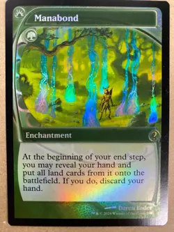 MTG 1x FOIL Manabond # 208 Mystery Booster 2 Future Sight Magic Gathering x1 NM - Image 1