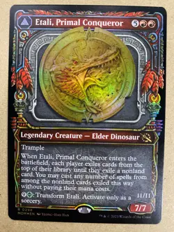 MTG 1x FOIL SHOWCASE Etali, Primal Conqueror 298 March of the Machines x1 NM - Image 1