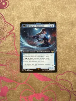 MTG Jill, Shiva's Dominant 438 Extended Art Regular Rare Final Fantasy FIN - Image 4