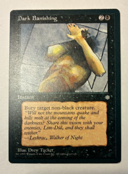 MTG Dark Banishing Ice Age NM common - Image 1