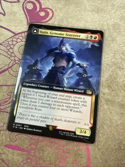 KUJA, GENOME SORCERER Extended Art - Final Fantasy MTG Magic: the Gathering - Image 3