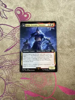 KUJA, GENOME SORCERER Extended Art - Final Fantasy MTG Magic: the Gathering - Image 5