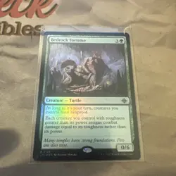 MTG Bedrock Tortoise The Lost Caverns of Ixalan Foil #0176 - Image 1