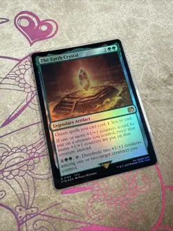 MTG The Earth Crystal - FOIL - Final Fantasy - Image 2