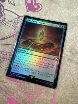 MTG The Earth Crystal - FOIL - Final Fantasy - Image 3