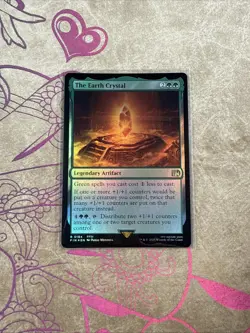 MTG The Earth Crystal - FOIL - Final Fantasy - Image 5