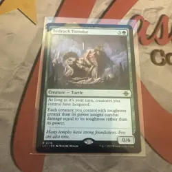 MTG Bedrock Tortoise The Lost Caverns of Ixalan Regular #0176 - Image 1
