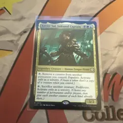 MTG Xavier Sal, Infested Captain Commander: the Lost Caverns of Ixalan Regular - Image 1