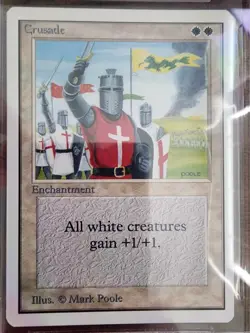 MTG ⭐Crusade ⭐UNLIMITED MINT ⭐Graded BGS 9.0 with 2x 9.5 subs ⭐1993 Rare Magic - Image 3