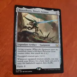 Bitterthorn, Nissa's Animus #45 (NM) March of the Machine MOC Magic MTG - Image 1