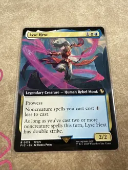 MTG - Lyse Hext (Extended Art) 178 - Commander: FINAL FANTASY NM - Image 4