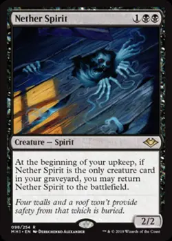 Nether Spirit - Near Mint MTG Modern Horizons - Image 1
