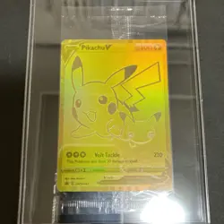 Pokemon Card Pikachu V 25th Anniversary Golden Pikachu Pack Promo English - Image 1