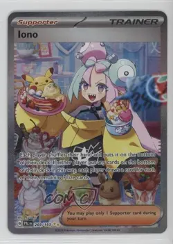 Iono Special Illustration Rare Pokemon SV02: Paldea Evolved #269 - Image 1