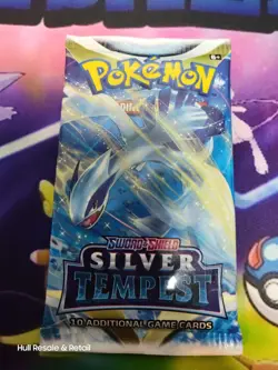 22.1 Grams 🔥 HEAVY 🔥 Pokemon TCG Silver Tempest Booster Pack! FACTORY SEALED✅ - Image 2