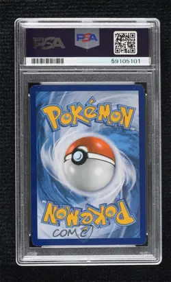 Ash's Pikachu (I Choose You! Movie Promo) Pokemon Sun & Moon Black Star PSA 8 - Image 2