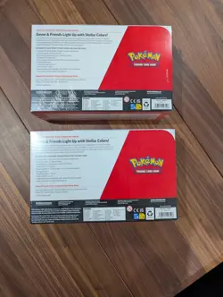 Pokemon Prismatic Evolutions 2 ETBs + 2 Booster Bundles TCG - Costco Pack 🔥 - Image 3