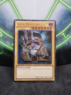 Yugioh Dark Magician YSYR-EN001 Ultimate Rare 1st Edition VLP - Image 1