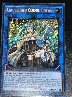 Yugioh! Lyna the Light Charmer, Lustrous - RA04-EN081 - Secret Rare - 1st Editio - Image 1