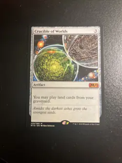 Crucible of Worlds Core Set 2019 Regular Card Condition NM - Image 2