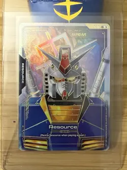 Gundam card Game Resource Gundam RX-78 C++ Newtype Rising GD01 R-002 parallel - Image 3