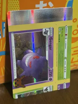 Pokemon Card Gengar Error Miscut NFC - One Of A Kind - Image 2