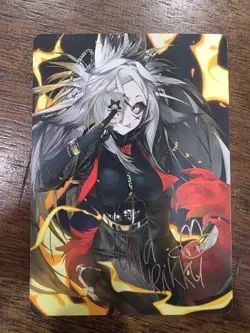 V Card Awakened Worlds Dya Rikku Box Topper 1st Edition Artist Series - Image 1