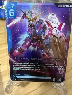 Unicorn Gundam (Destroy Mode) - GD01-002 - New type Rising - Gundam Card Game - Image 1