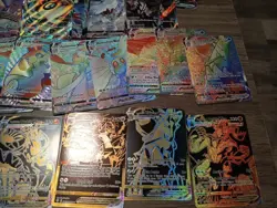 54 Pokemon VMAX Card Lot From Various Sets NM Condition - Image 2