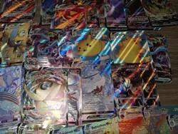 54 Pokemon VMAX Card Lot From Various Sets NM Condition - Image 4