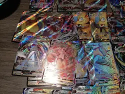 54 Pokemon VMAX Card Lot From Various Sets NM Condition - Image 5