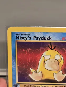2000 Pokemon Card Gym Challenge Misty's Psyduck 1st Edition 90/132 NM - Image 3
